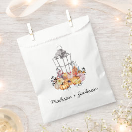 Lantern Wasserfarbenherbst Personalisiert Geschenktütchen