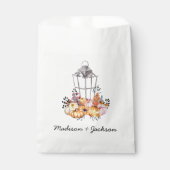 Lantern Wasserfarbenherbst Personalisiert Geschenktütchen (Vorderseite)