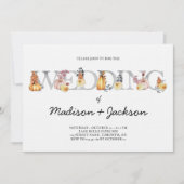 Lantern Wedding Watercolor Herbsteinladung Einladung (Vorderseite)