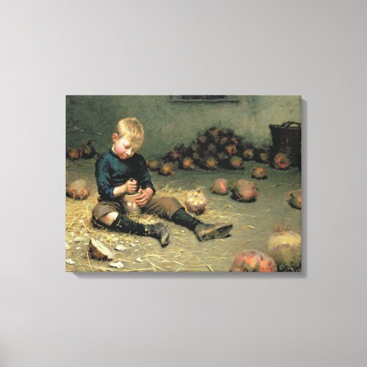 Lanterne machen leinwanddruck (Vorderseite)