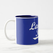 Lanterne Rouge Radclub Zweifarbige Tasse (Links)