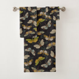 Lanternflies - Pyrops Candelaria & Planthoppers Badhandtuch Set