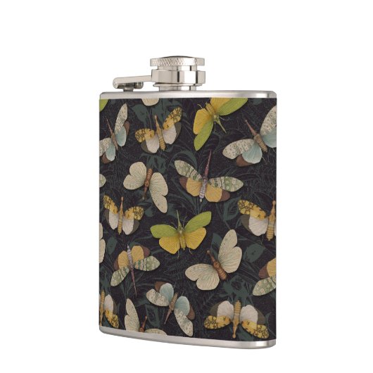 Lanternflies - Pyrops Candelaria & Planthoppers Flachmann (Links)