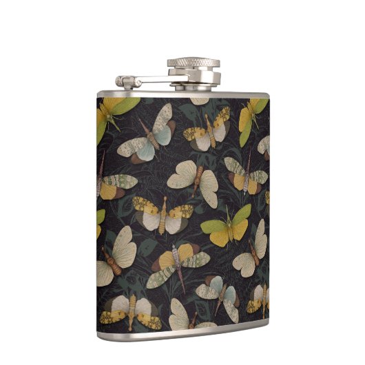 Lanternflies - Pyrops Candelaria & Planthoppers Flachmann (Rechts)