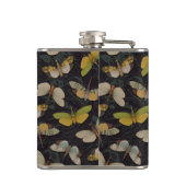 Lanternflies - Pyrops Candelaria & Planthoppers Flachmann (Rückseite)