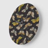 Lanternflies - Pyrops Candelaria & Planthoppers Große Wanduhr (Winkel)