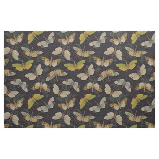 Lanternflies - Pyrops Candelaria & Planthoppers Stoff (Fat Quarter (45,7 x 55,9 cm))