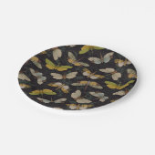 Lanternflies - Pyrops Candelaria und andere Planth Pappteller (Schrägansicht)