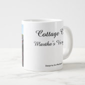 Lanterns and Pink Gingerbread - Martha's Vineyard Jumbo-Tasse (Vorderseite Rechts)