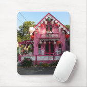 Lanterns and Pink Gingerbread - Martha's Vineyard Mousepad (Mit Mouse)
