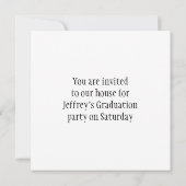 Lanterns ändern - Jede bkgd Farbe Einladung (Rückseite)