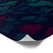 Lanterns at the Luminous Terrace Poster (Ecke)