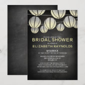 Lanterns Bridal Dusche Einladungen (Vorne/Hinten)
