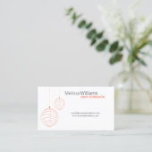 LANTERNS Business Card Visitenkarte (Stehend Vorderseite)