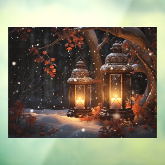 Lanterns Fensteraufkleber (Blatt 3)