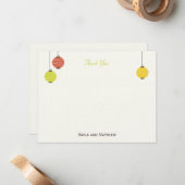 Lanterns Flat Danke Karte ändern (Vorderseite/Rückseite Beispiel)