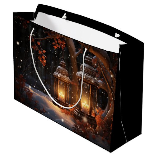 Lanterns Große Geschenktüte (Rückseite Schrägansicht)
