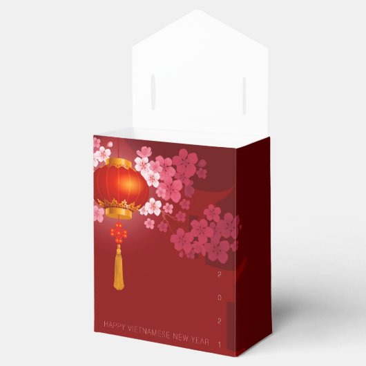 Lanterns Hao Dao Happy Vietnamese New c Year TFB Geschenkschachtel (Geöffnet)
