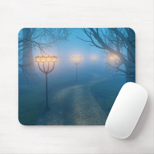 Lanterns in der Nebelmaus Mousepad (Mit Mouse)