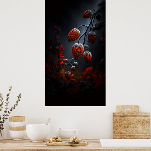 Lanterns in the Gloom Poster (Küche)