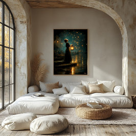 Lanterns Leinwanddruck