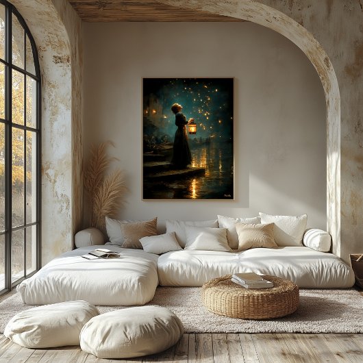 Lanterns Leinwanddruck