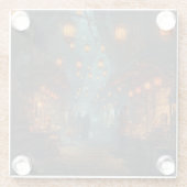 Lanterns of the Forgotten Alley Glasuntersetzer (Rückseite)