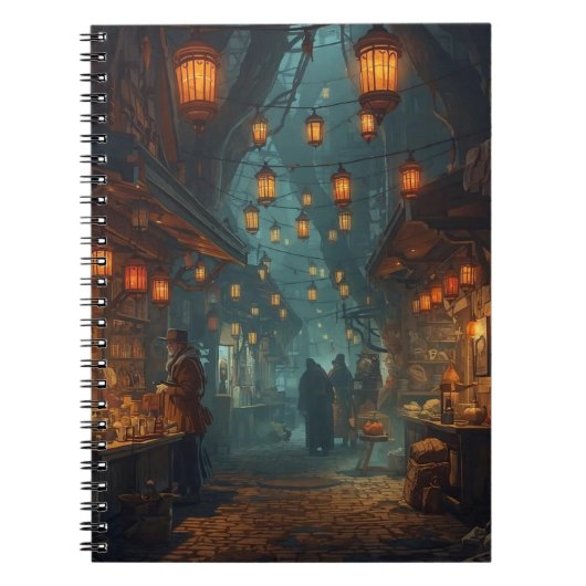 Lanterns of the Forgotten Alley Notizblock (Vorderseite)