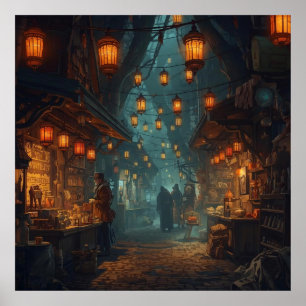 Lanterns of the Forgotten Alley Poster