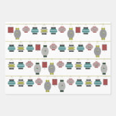 Lanterns Wrapping Paper Sheets Geschenkpapier Set (Vorderseite 3)
