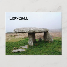 Lanyon Quoit-stehende Steine Cornwall England Postkarte
