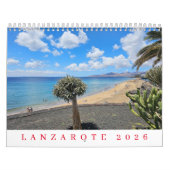 Lanzarote 2026 calendar kalender (Titelbild)