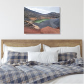 Lanzarote El Golfo Ansicht Leinwand (Insitu (Schlafzimmer))