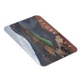 Lanzarote El Golfo View Kühlschrankmagnet Magnet (Rechte Seite)