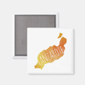 Lanzarote Magnet (Vorderseite/Rückseite)
