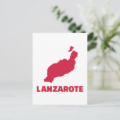Lanzarote Postkarte (Stehend Vorderseite)