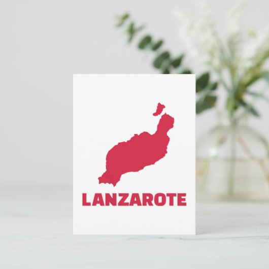 Lanzarote Postkarte (Stehend Vorderseite)