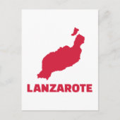 Lanzarote Postkarte (Vorderseite)