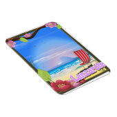 Lanzarote Reiseplakat Magnet (Rechte Seite)