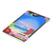 Lanzarote Reiseplakat Magnet (Linke Seite)