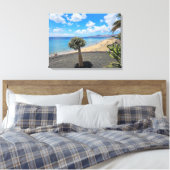Lanzarote Strandaussicht Leinwand (Insitu (Schlafzimmer))