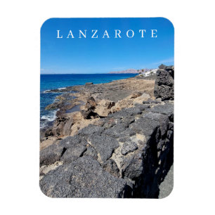 Lanzarote Vulkangestein Kühlschrankmagnet Magnet