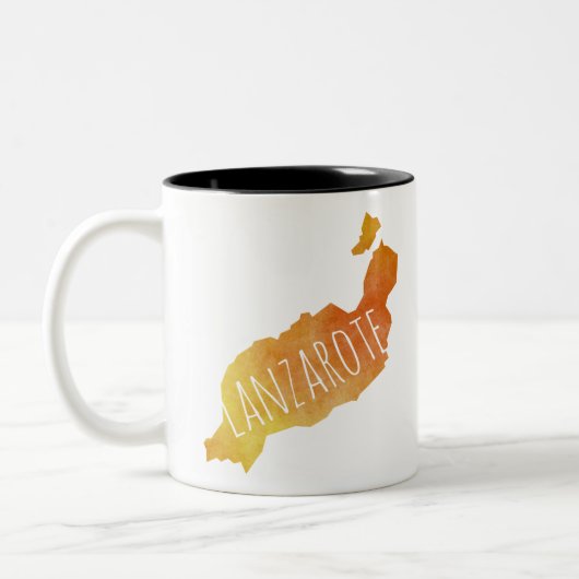 Lanzarote Zweifarbige Tasse (Links)
