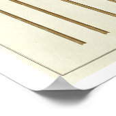 Lanzen, Speere, Halbeds und Partisanen, Teller für Poster (Ecke)