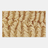 Lanzennudeln Rechteckiger Aufkleber (Vorderseite)