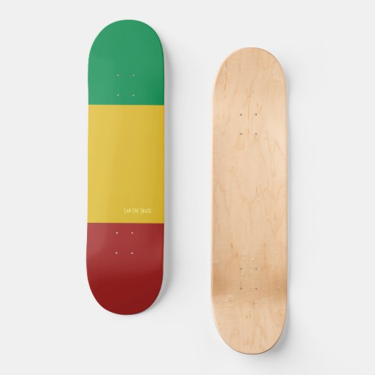 Lao Che Skate Rasta Plattform Skateboard (Vorderseite)