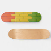 Lao Che Skate Rasta Ziegelstein-Plattform Skateboard (Horizontal)