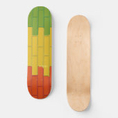 Lao Che Skate Rasta Ziegelstein-Plattform Skateboard (Vorderseite)