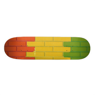 Lao Che Skate Rasta Ziegelstein-Plattform Skateboard