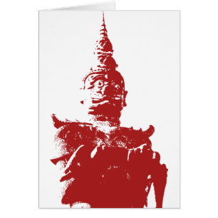 Lao Giant Guardian .. Buddha Park, Vientiane, Laos